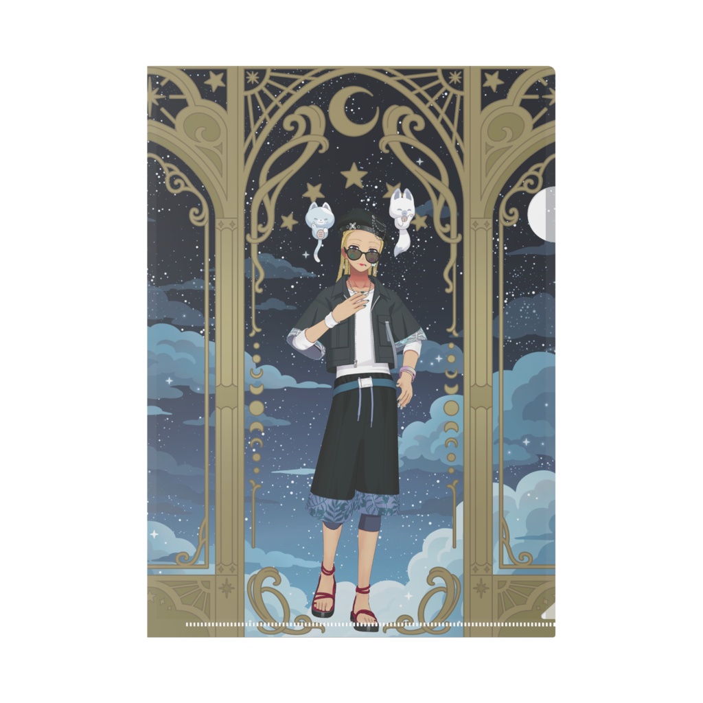 【久遠流鬼】11月生誕祭記念日グッズ-クリアファイル