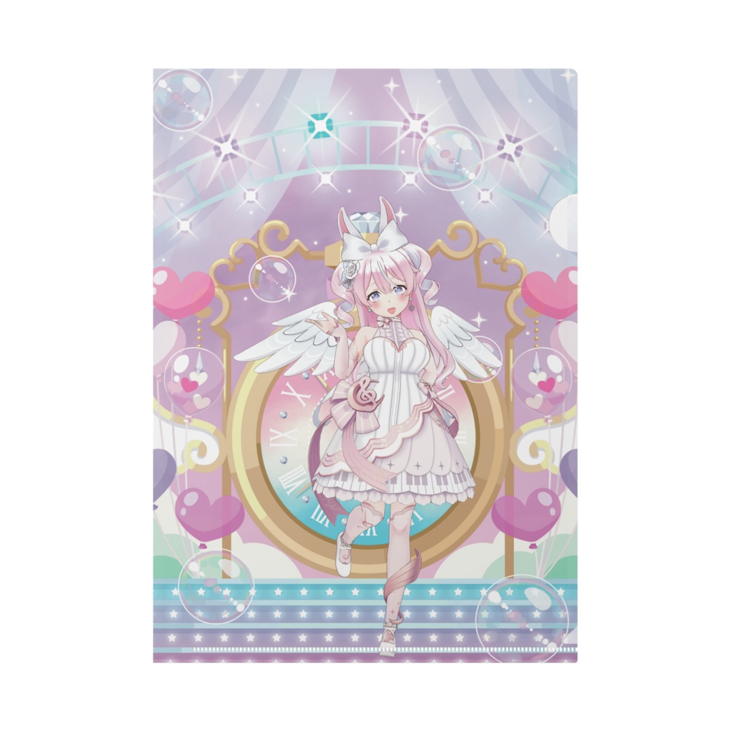 【優月 らら】11月生誕祭記念日グッズ-クリアファイル