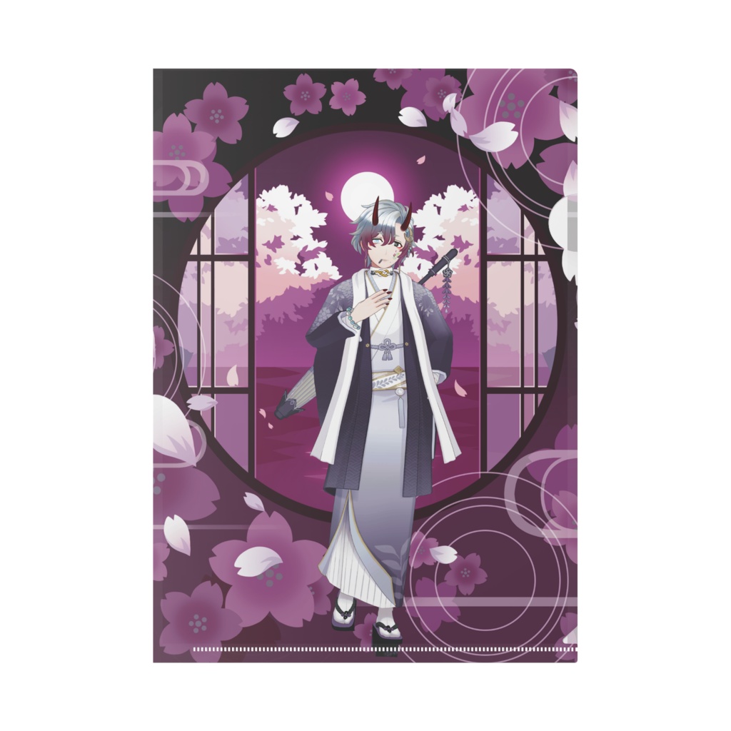 【千景 尖里】11月生誕祭記念日グッズ-クリアファイル