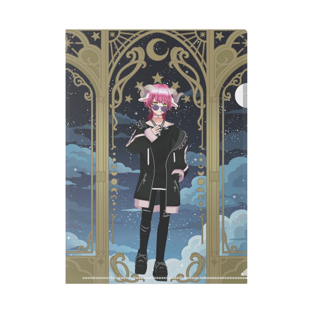 【合歓垣 ソラ】11月生誕祭記念日グッズ-クリアファイル