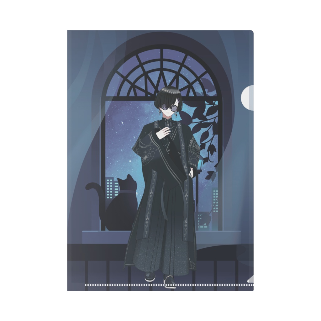 【夕凪 螢】11月生誕祭記念日グッズ-クリアファイル