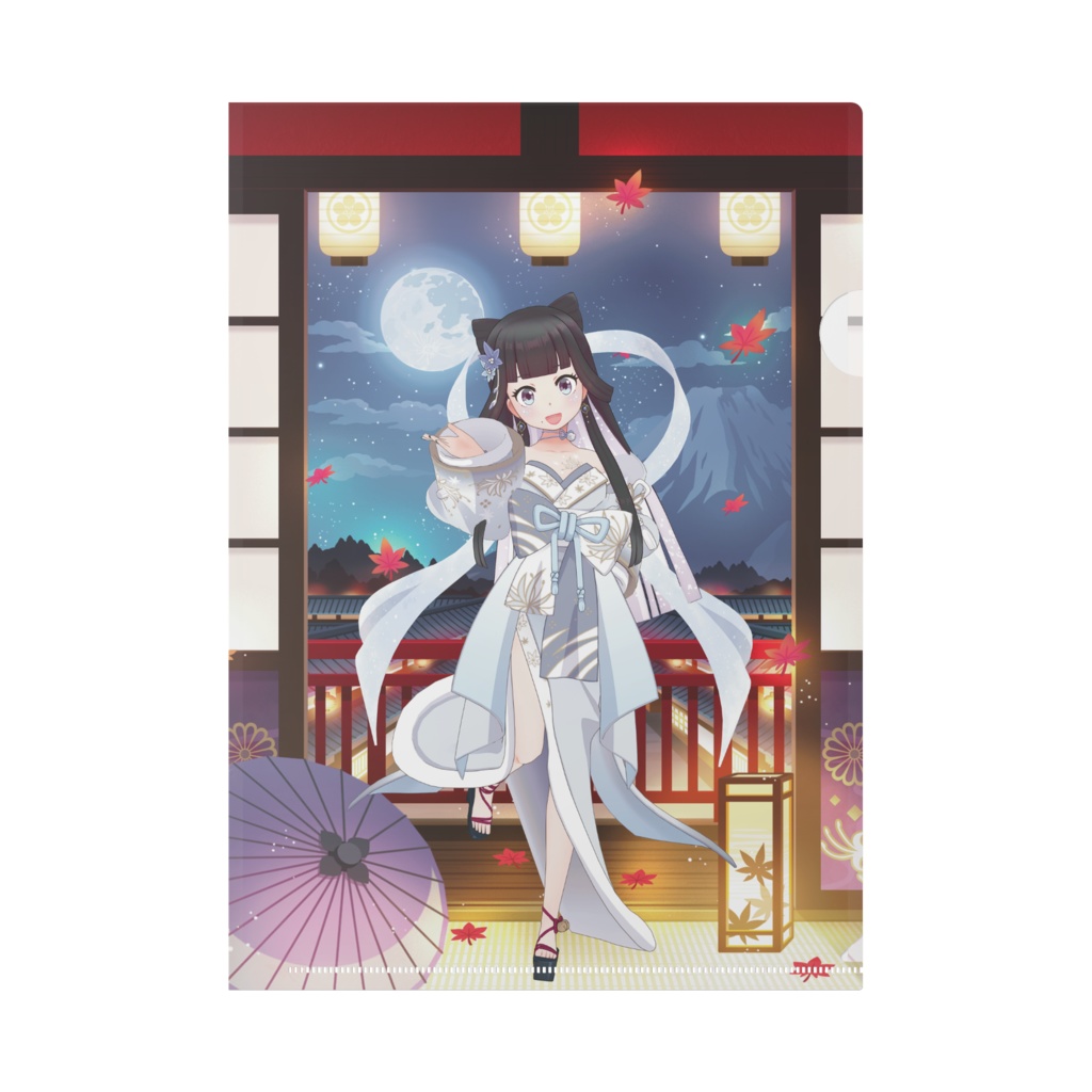 【城ヶ崎 かぐや】11月生誕祭記念日グッズ-クリアファイル