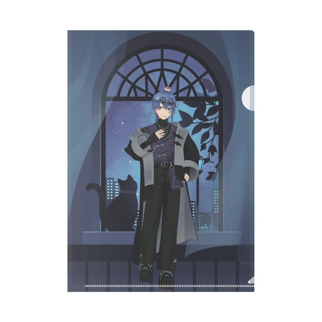 【夜恵Yae】11月生誕祭記念日グッズ-クリアファイル