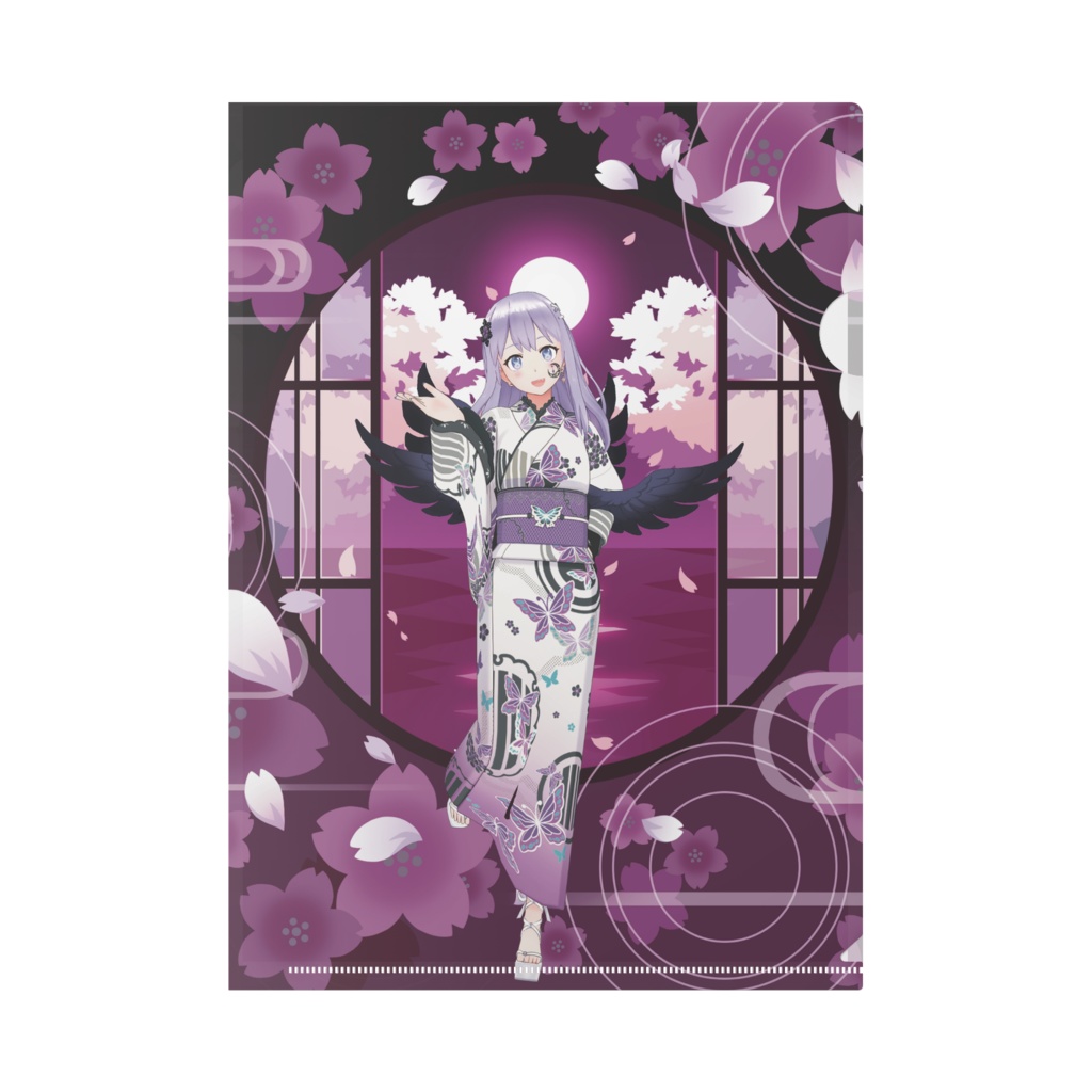 【夜月】11月生誕祭記念日グッズ-クリアファイル