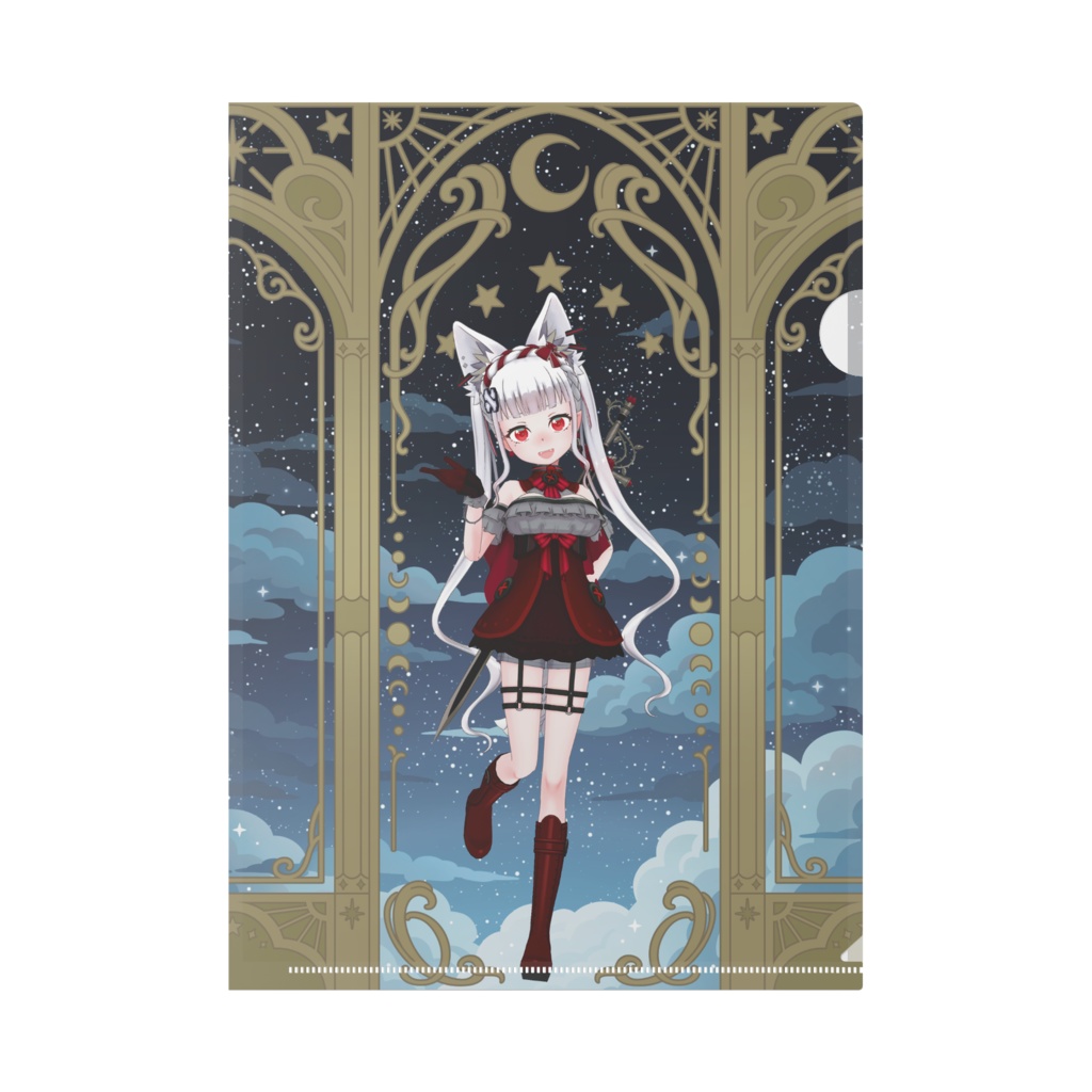 【大狼燦《さんちゃん》】11月生誕祭記念日グッズ-クリアファイル