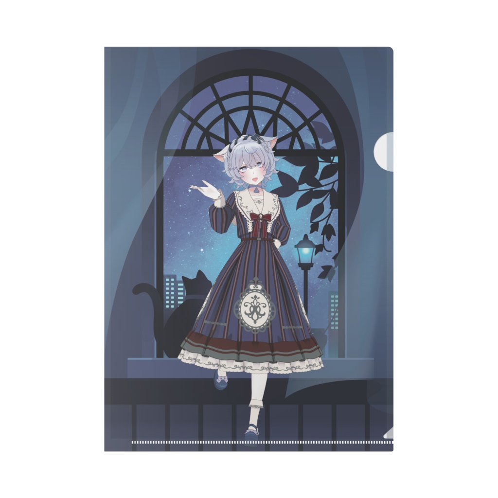 【天使ろあ】11月生誕祭記念日グッズ-クリアファイル