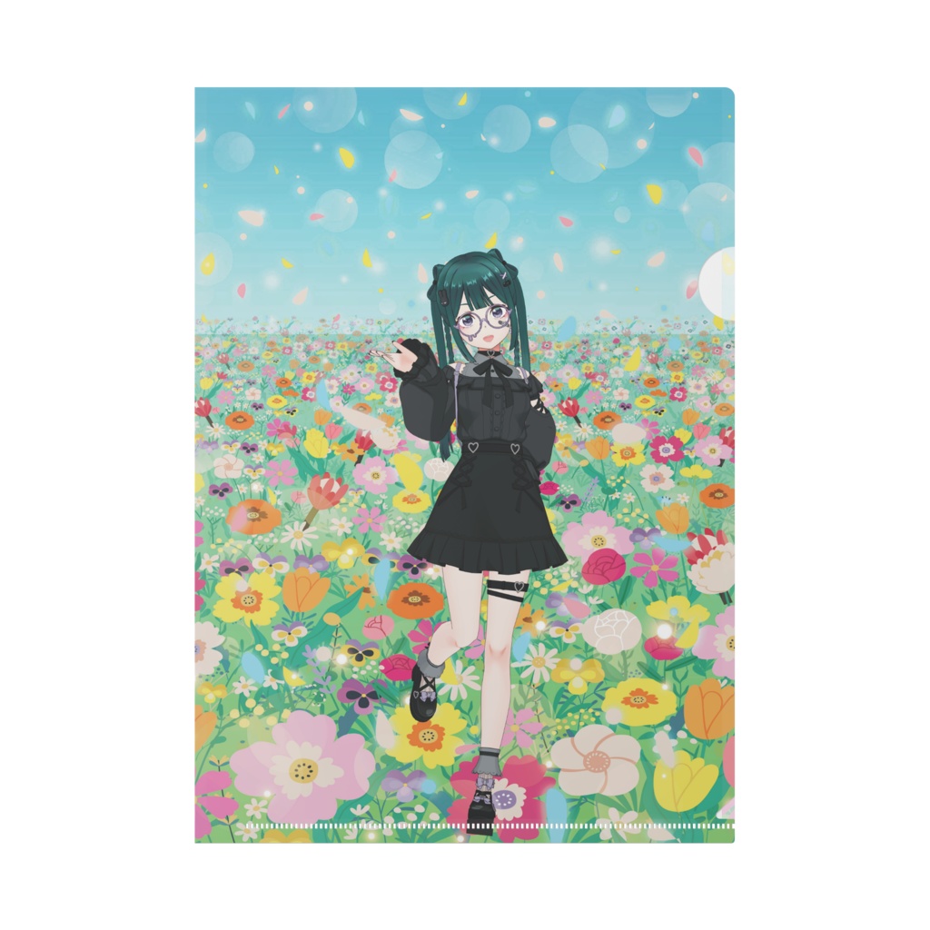 【夢川だやま】11月生誕祭記念日グッズ-クリアファイル