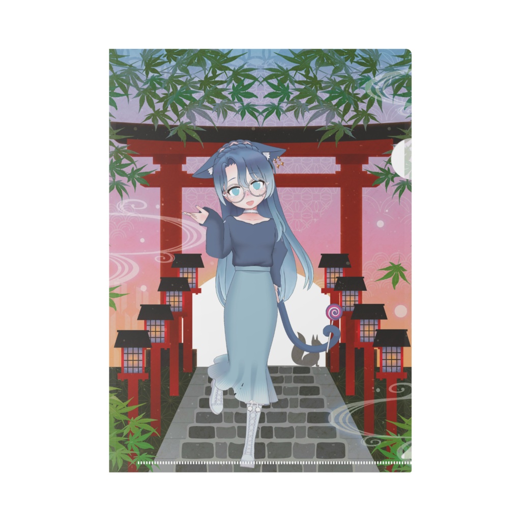 【天猫アマネ】11月生誕祭記念日グッズ-クリアファイル