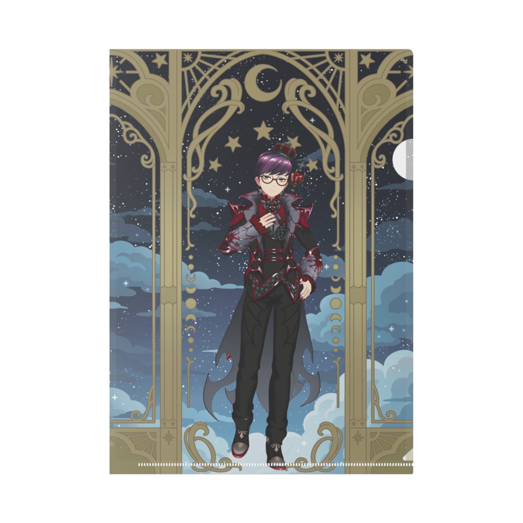 【妖崎 テル】11月生誕祭記念日グッズ-クリアファイル