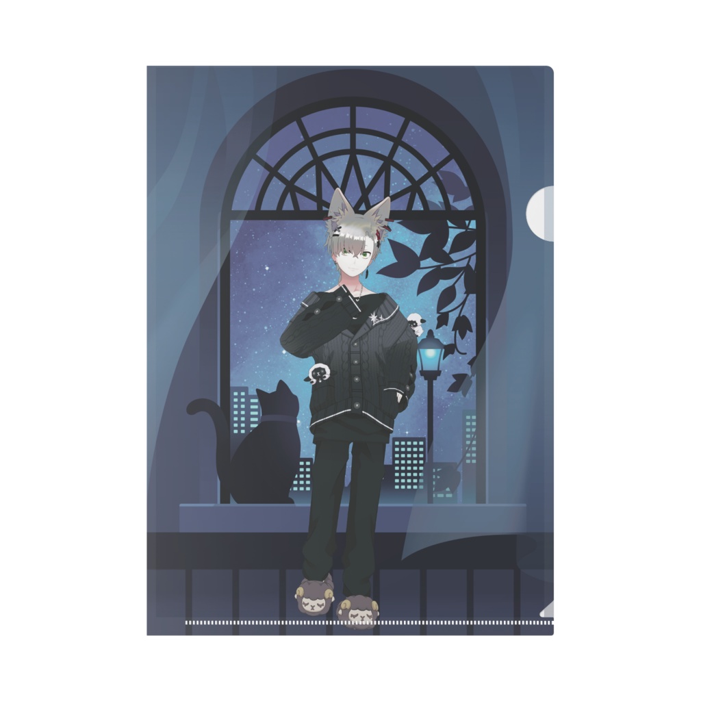 【安曇しん】11月生誕祭記念日グッズ-クリアファイル