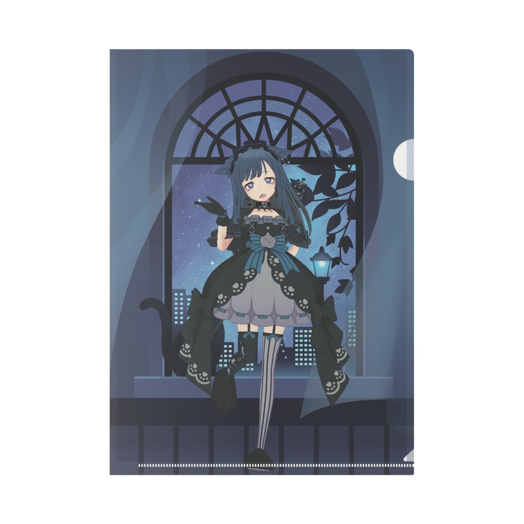 【寝不足りぴ】11月生誕祭記念日グッズ-クリアファイル