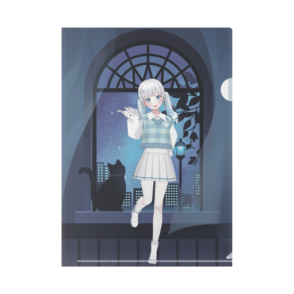 【彩星かぐや】11月生誕祭記念日グッズ-クリアファイル