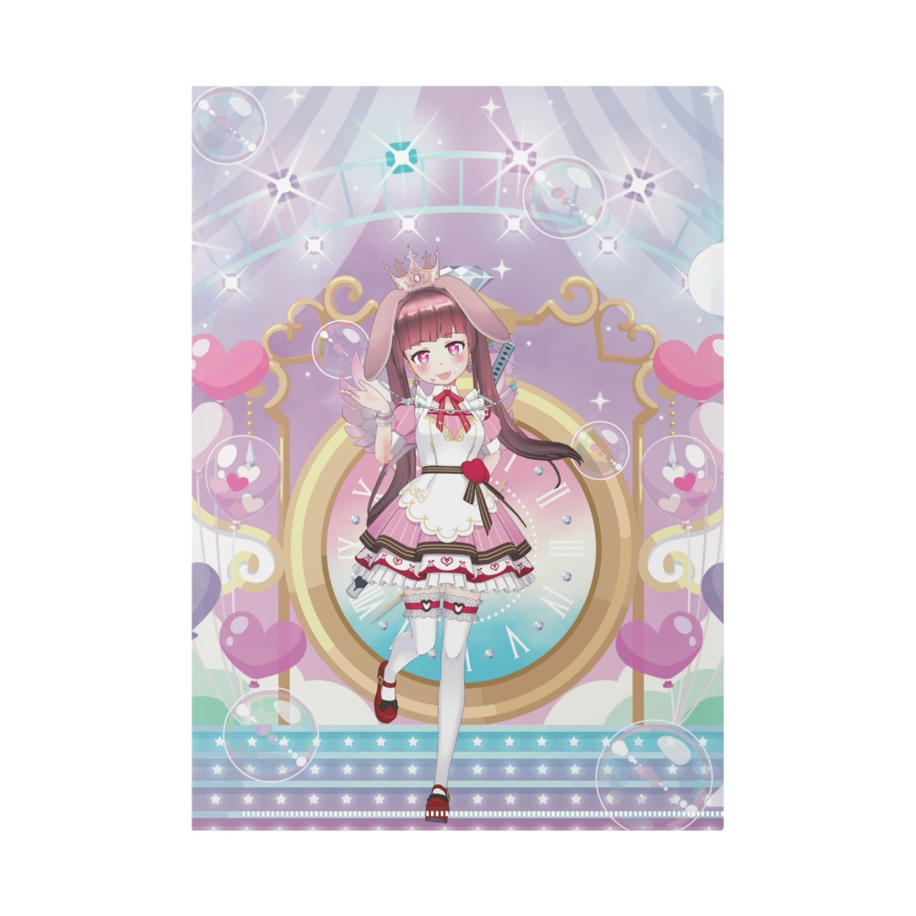 【新咲めろ】11月生誕祭記念日グッズ-クリアファイル