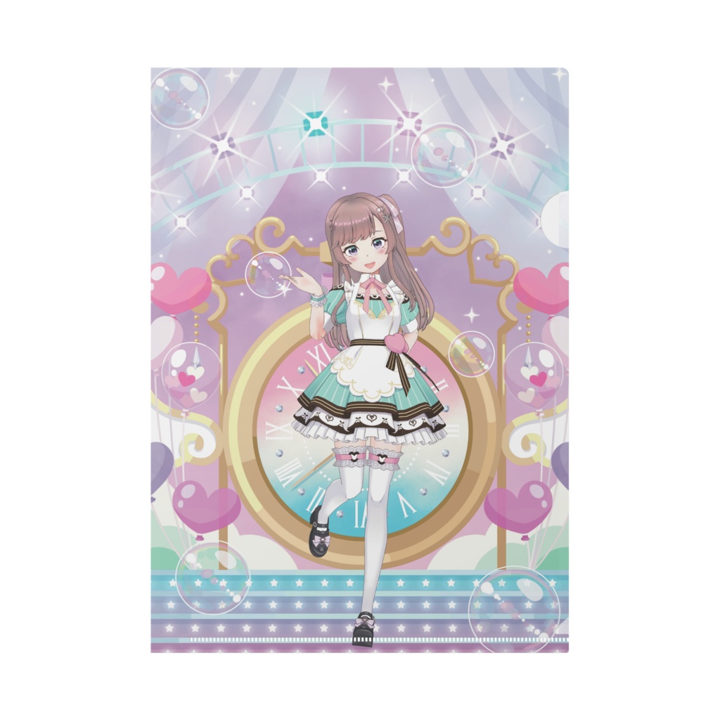 【新代紬希 ANNIN】11月生誕祭記念日グッズ-クリアファイル