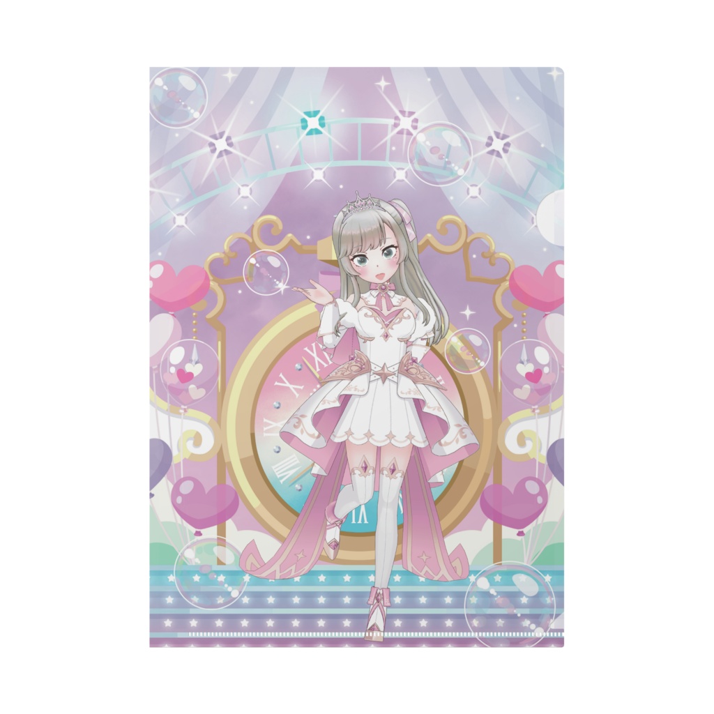 【早乙女 なのか】11月生誕祭記念日グッズ-クリアファイル