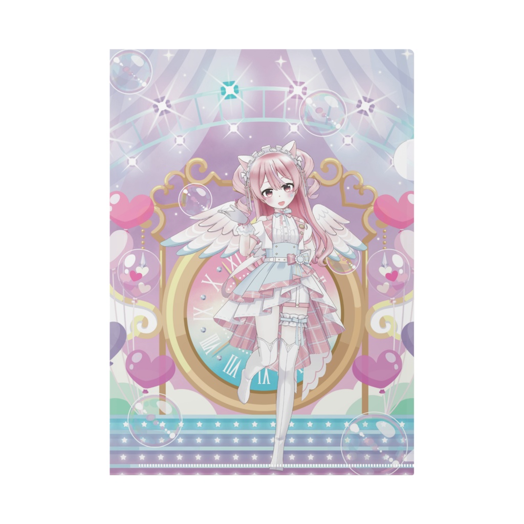 【星乃みあ】11月生誕祭記念日グッズ-クリアファイル