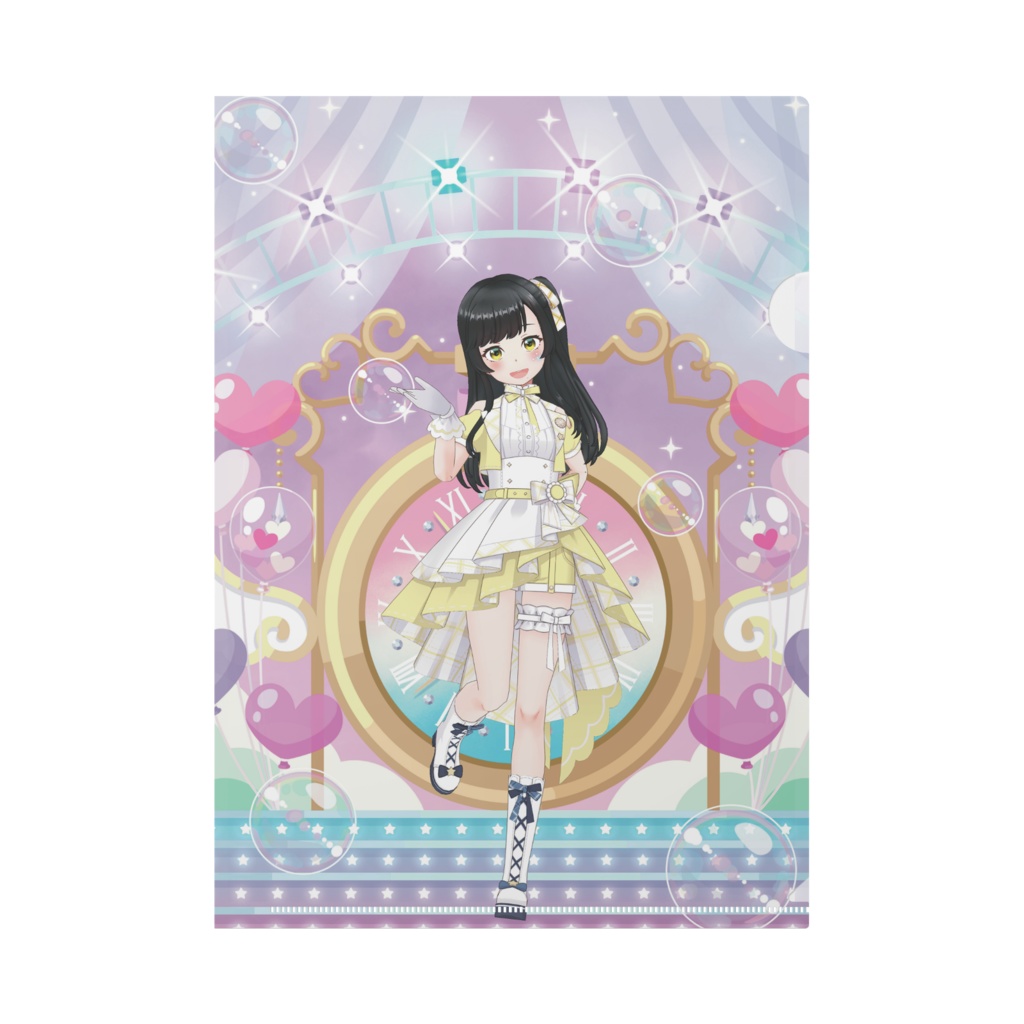 【星見百合花】11月生誕祭記念日グッズ-クリアファイル