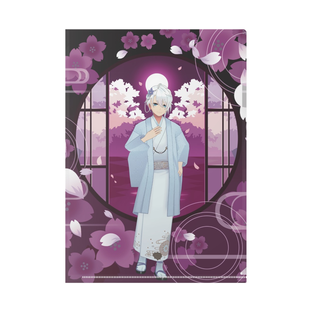 【月下 氷人】11月生誕祭記念日グッズ-クリアファイル