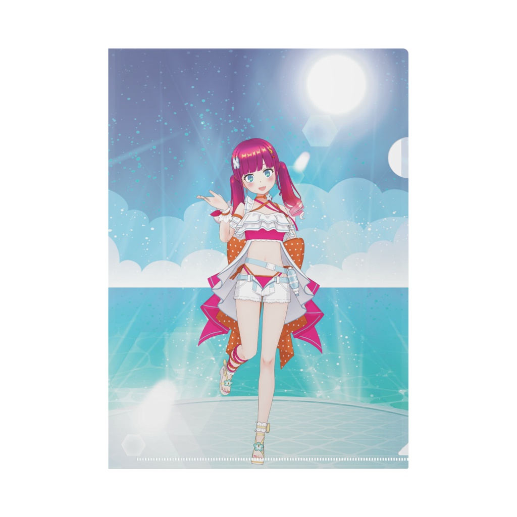 【柚花あるる】11月生誕祭記念日グッズ-クリアファイル