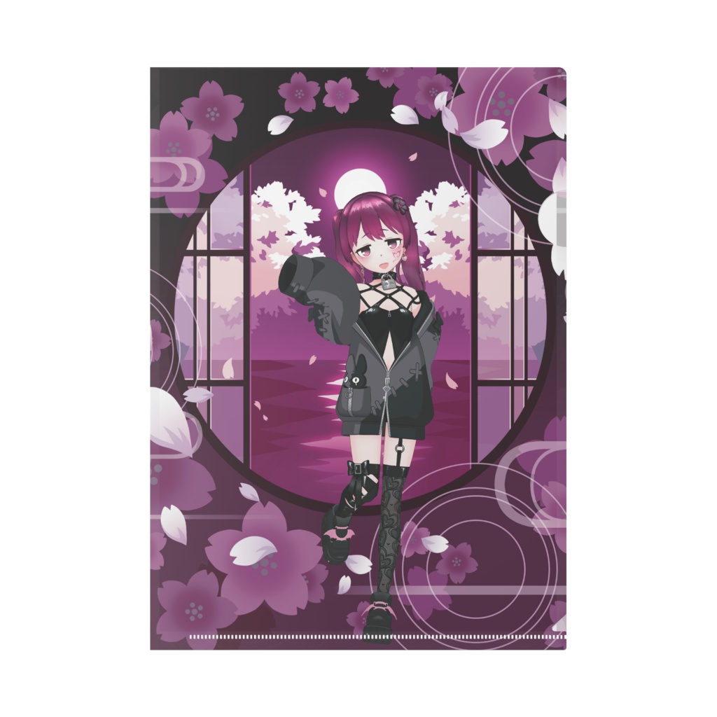 【桜 明依】11月生誕祭記念日グッズ-クリアファイル