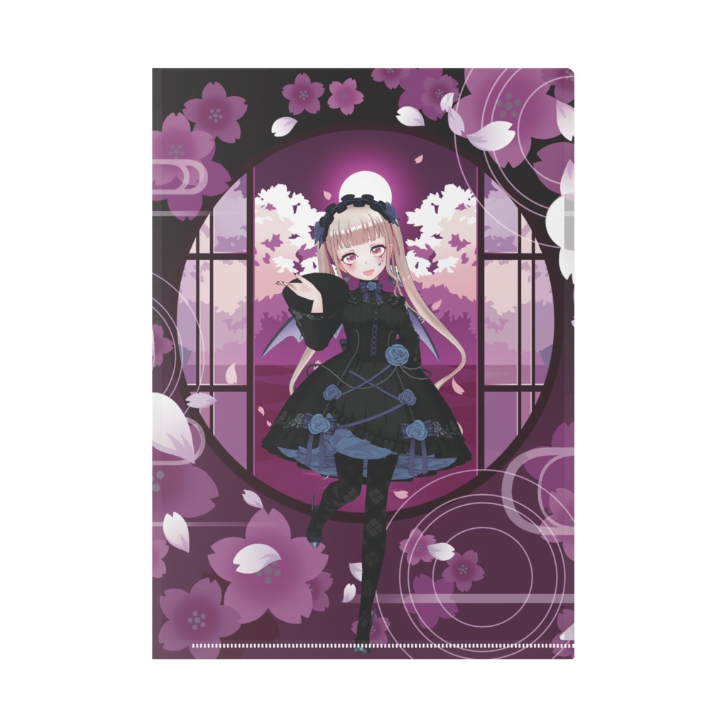 【桜庭るり】11月生誕祭記念日グッズ-クリアファイル