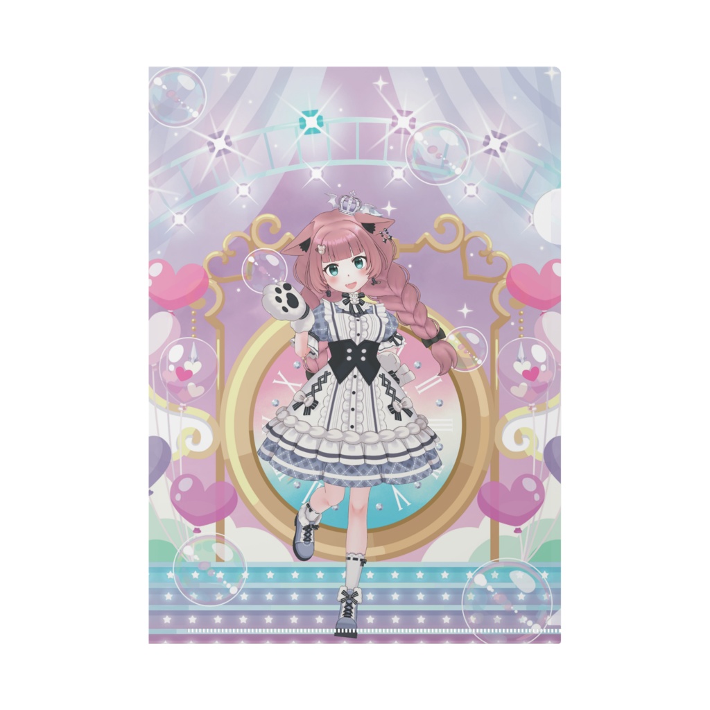 【桜羽ゆな】11月生誕祭記念日グッズ-クリアファイル