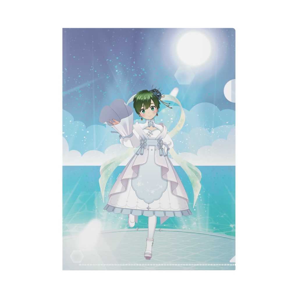 【森音詩澄】11月生誕祭記念日グッズ-クリアファイル