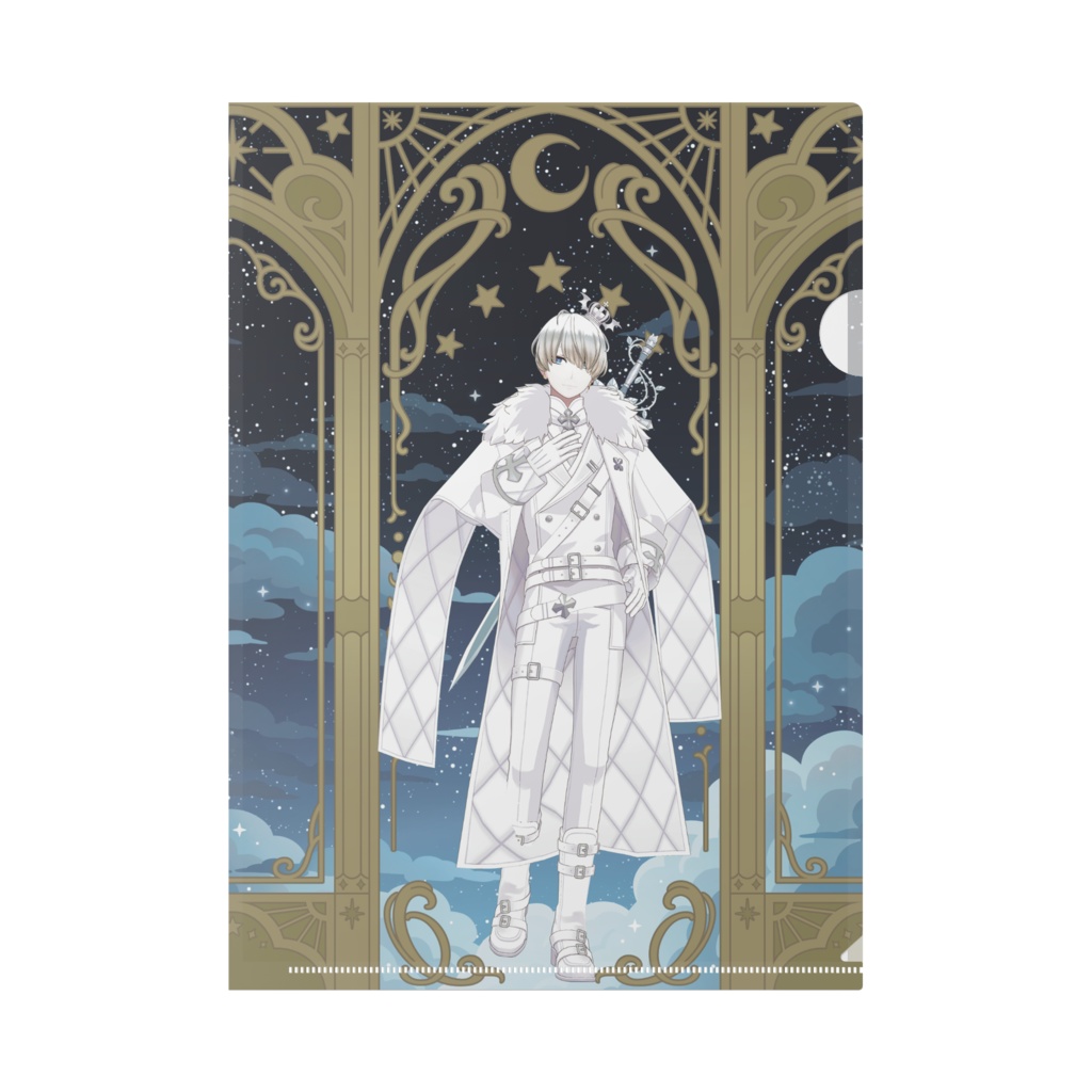 【楪ゆずる】11月生誕祭記念日グッズ-クリアファイル