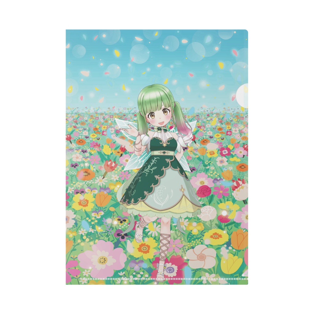 【楓菜りあ】11月生誕祭記念日グッズ-クリアファイル