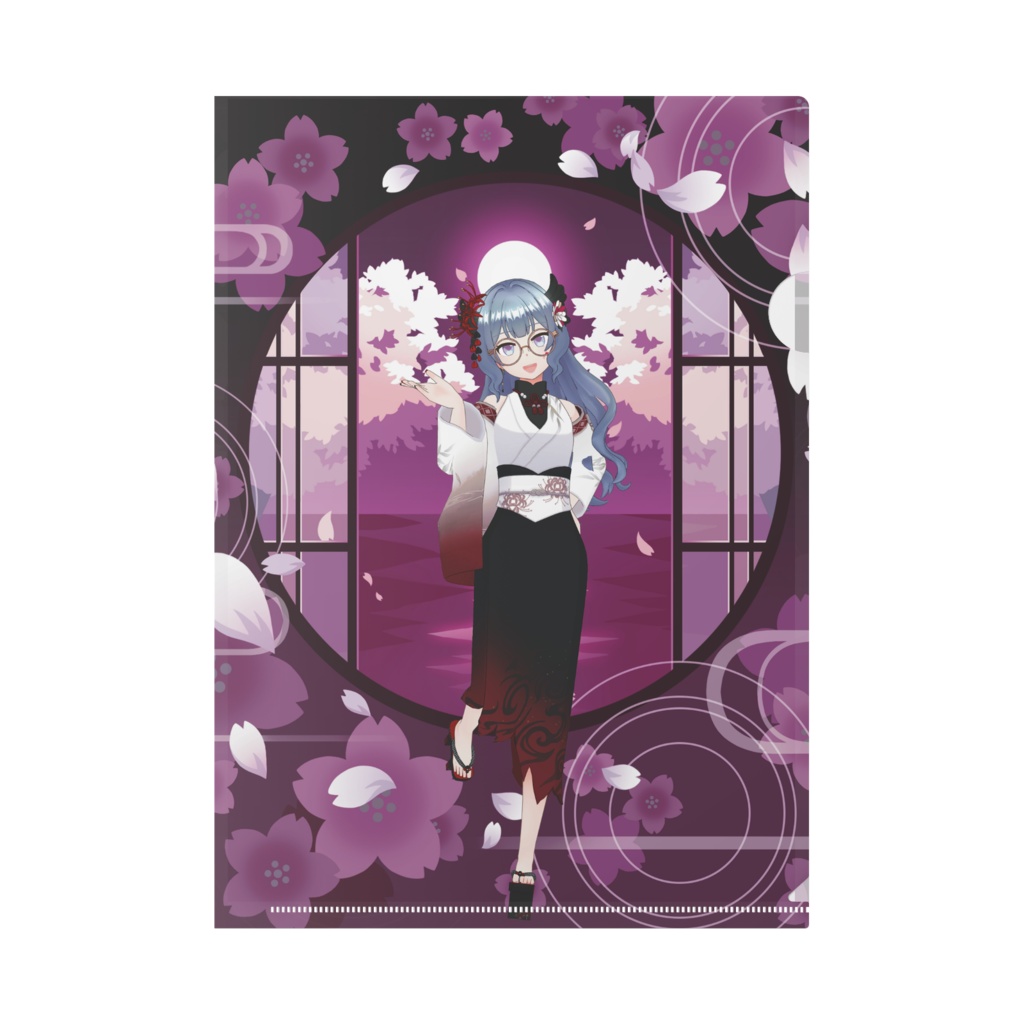 【橘花 冬華】11月生誕祭記念日グッズ-クリアファイル