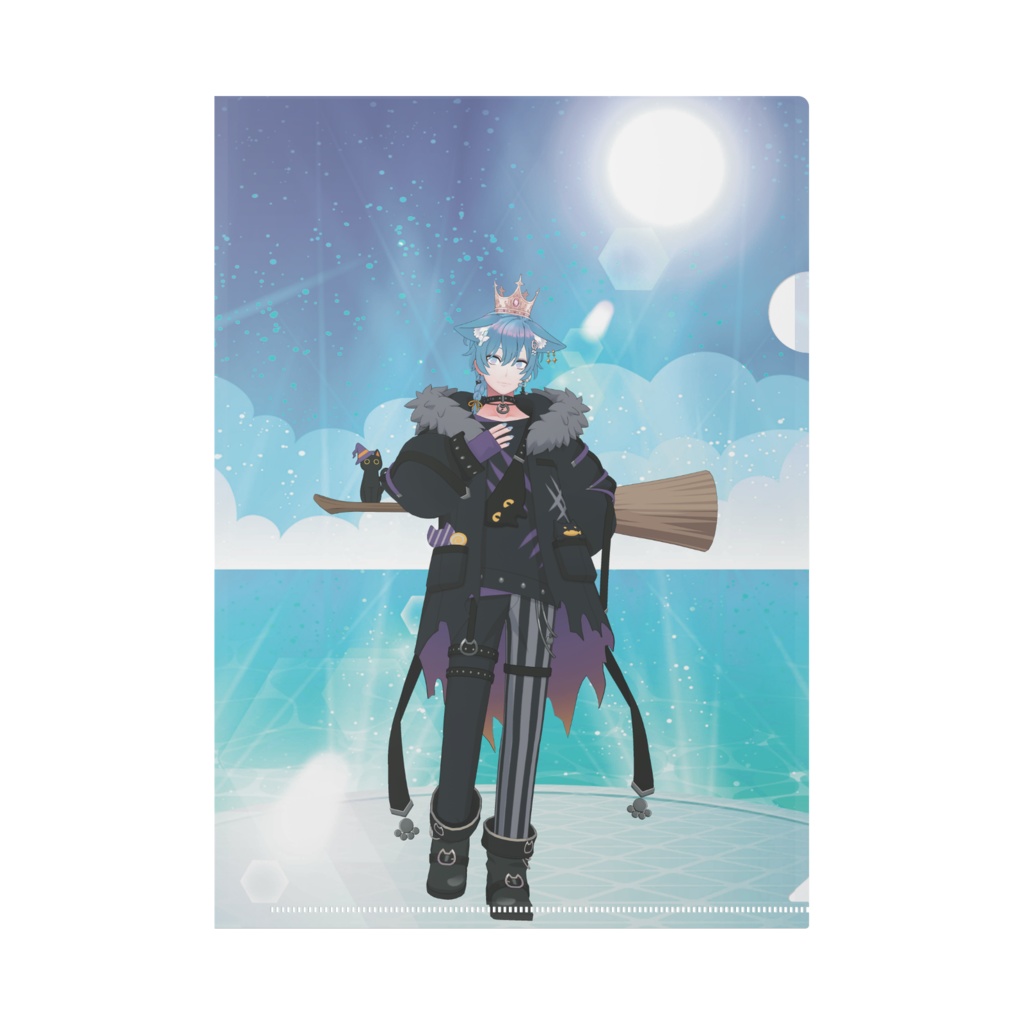 【水瀬アクア】11月生誕祭記念日グッズ-クリアファイル