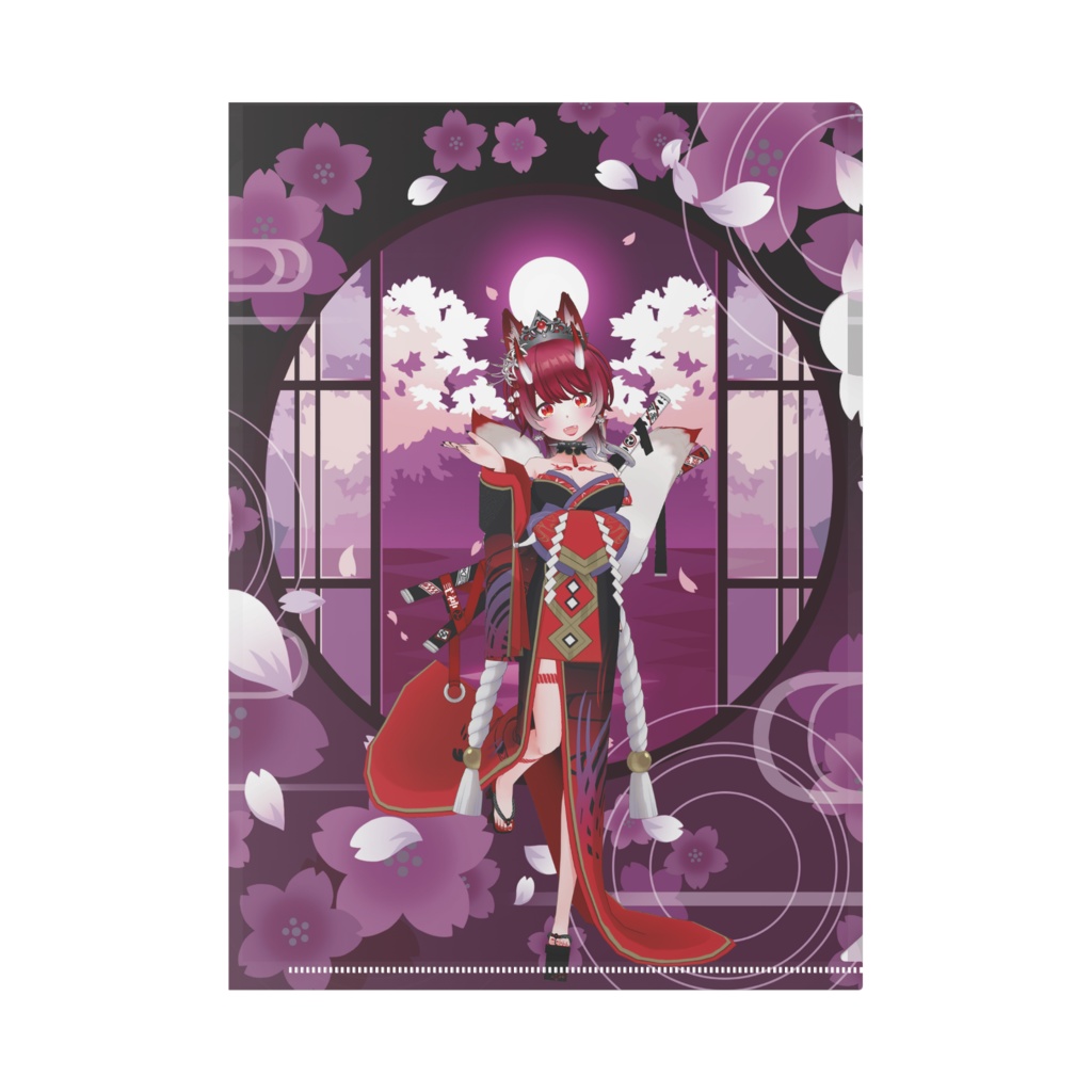 【永久不滅女帝軍 頭領】11月生誕祭記念日グッズ-クリアファイル