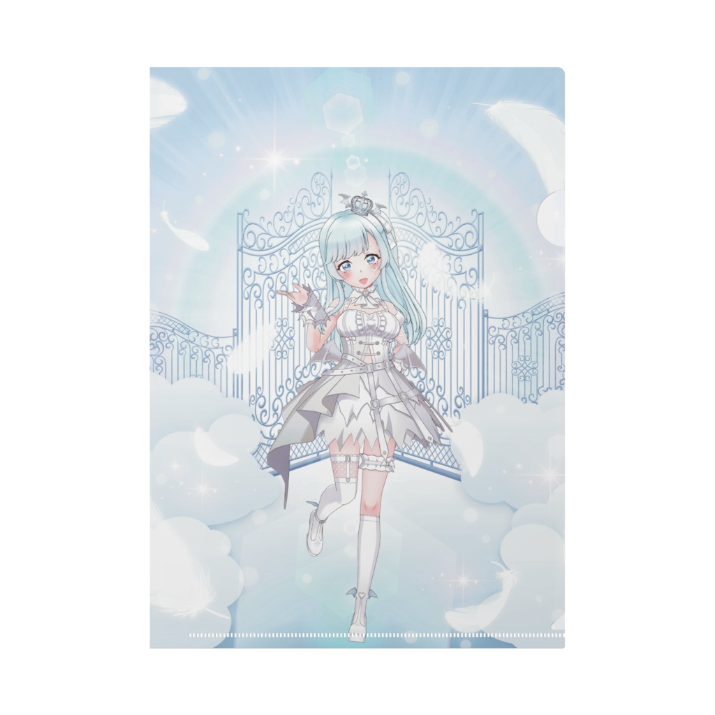 【泡雪ましろ】11月生誕祭記念日グッズ-クリアファイル