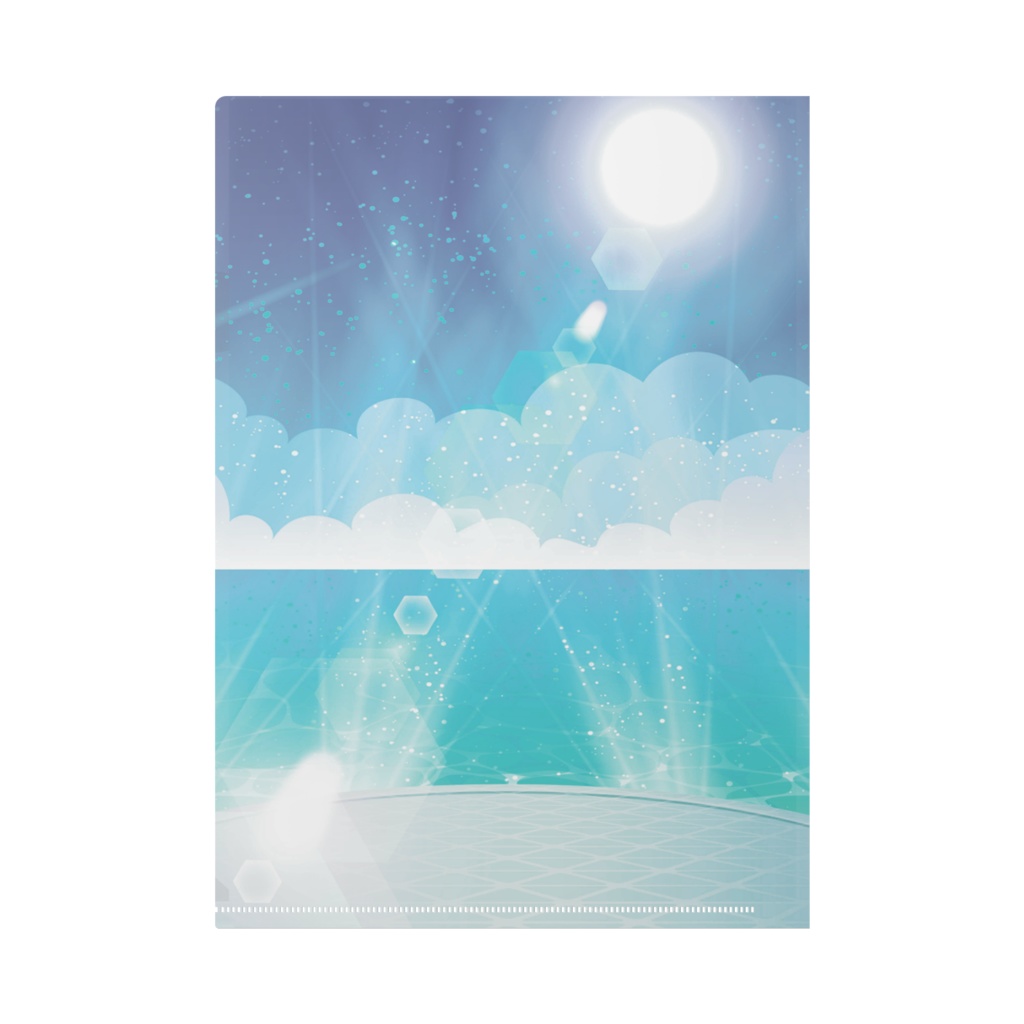 【海月蒼羽】11月生誕祭記念日グッズ-クリアファイル