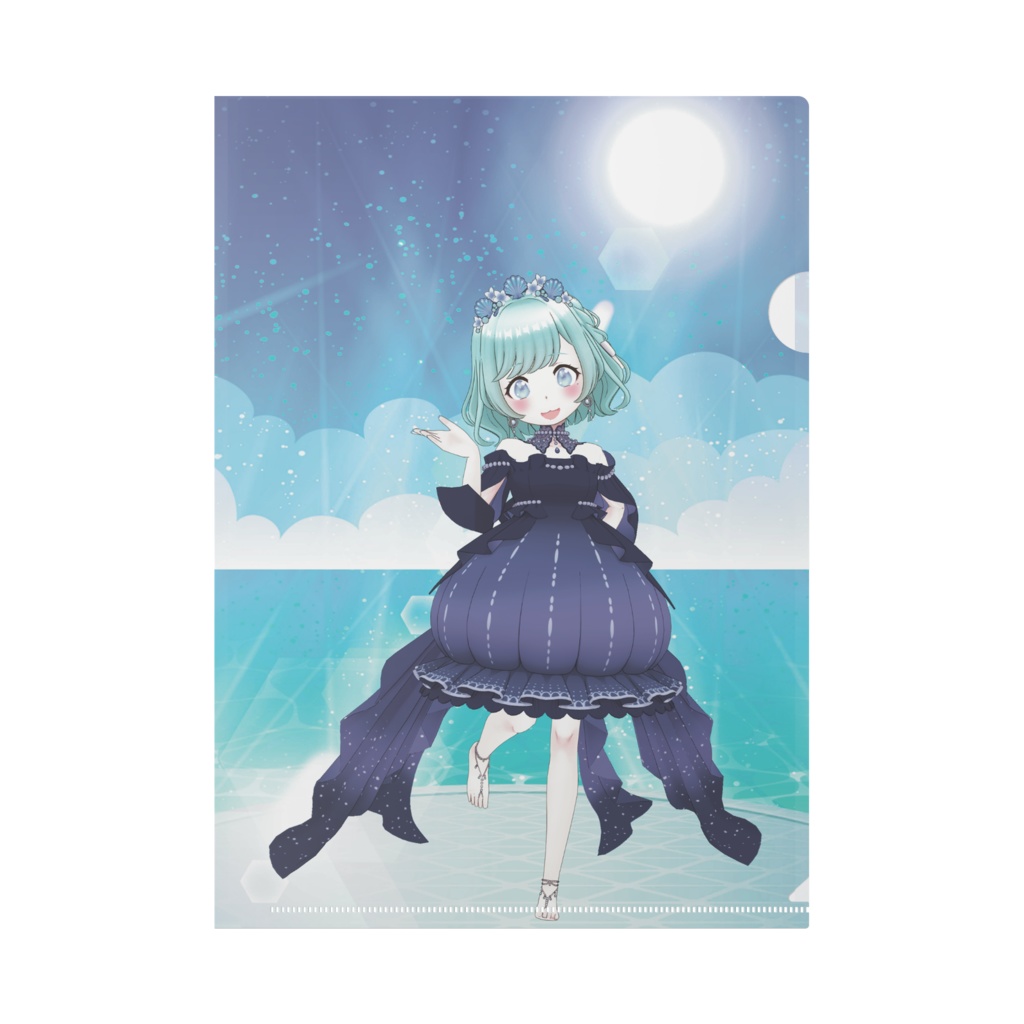 【海月蒼羽】11月生誕祭記念日グッズ-クリアファイル