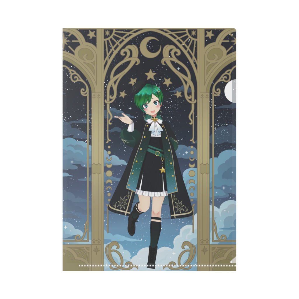 【烏乃つむぎ】11月生誕祭記念日グッズ-クリアファイル