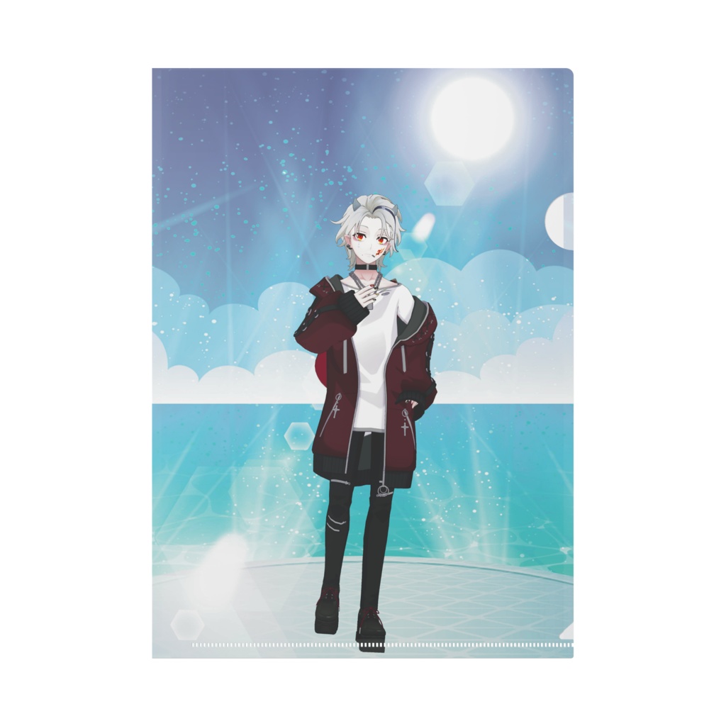 【焔緋燈也】11月生誕祭記念日グッズ-クリアファイル
