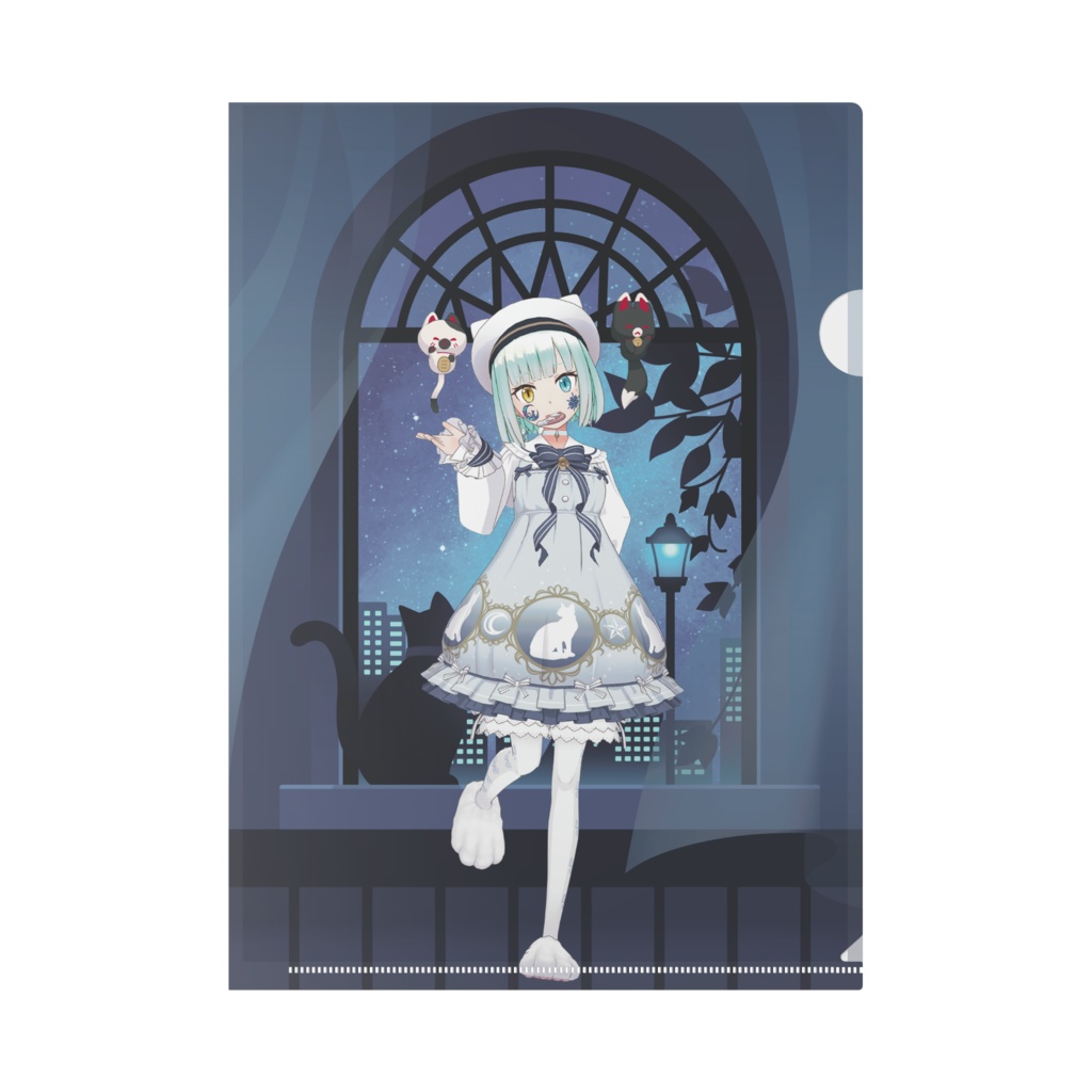 【猫love】11月生誕祭記念日グッズ-クリアファイル
