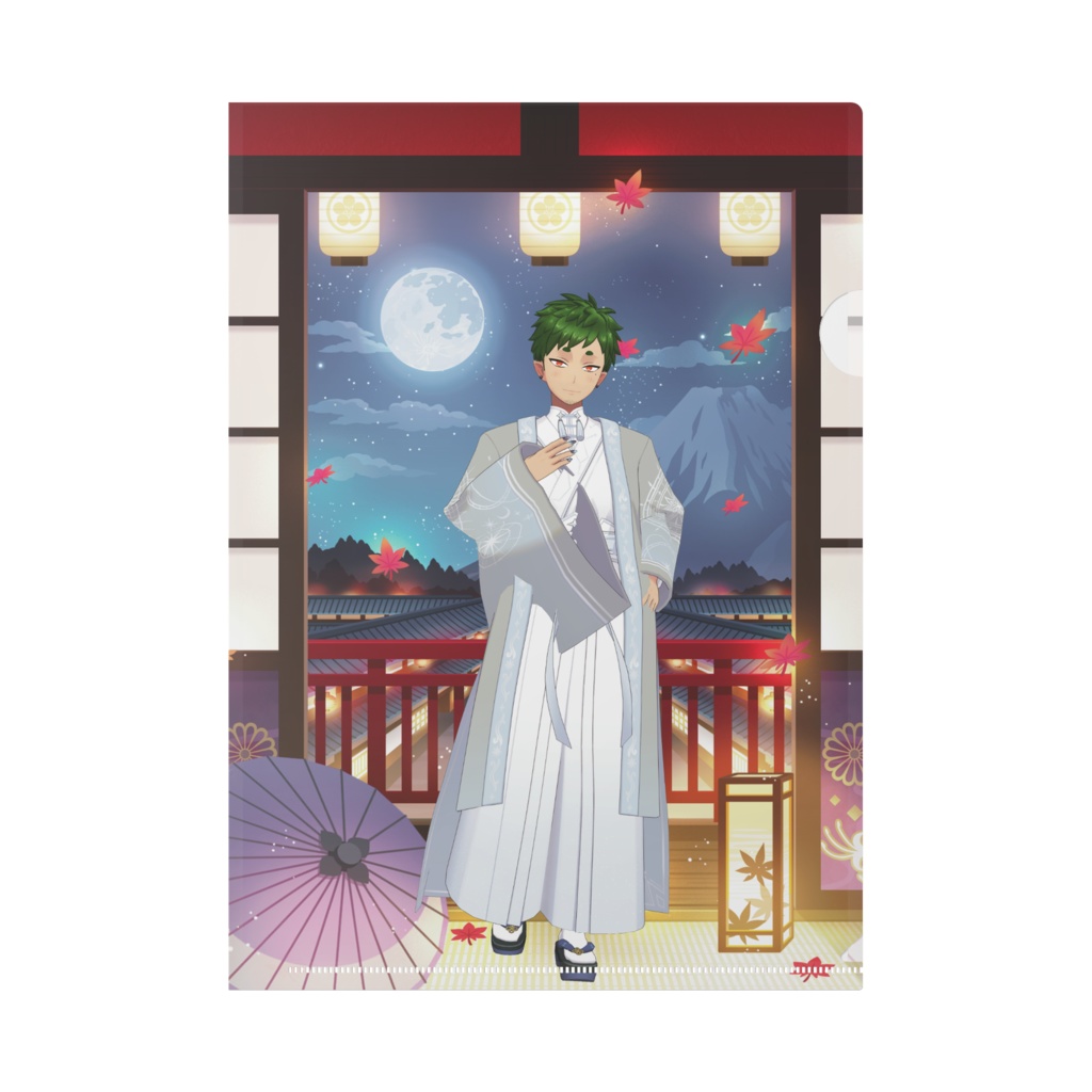 【獅子堂まっちゃ】11月生誕祭記念日グッズ-クリアファイル