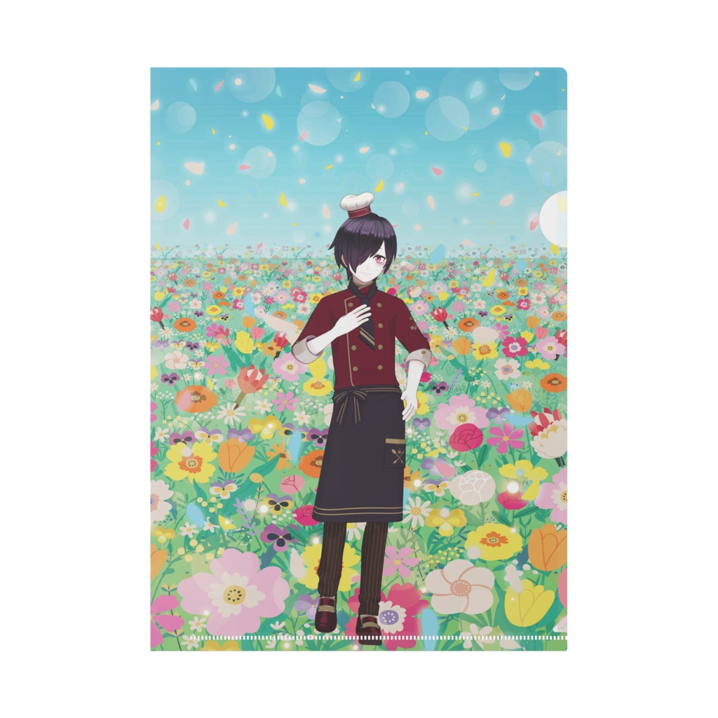 【甘月 トルテ】11月生誕祭記念日グッズ-クリアファイル