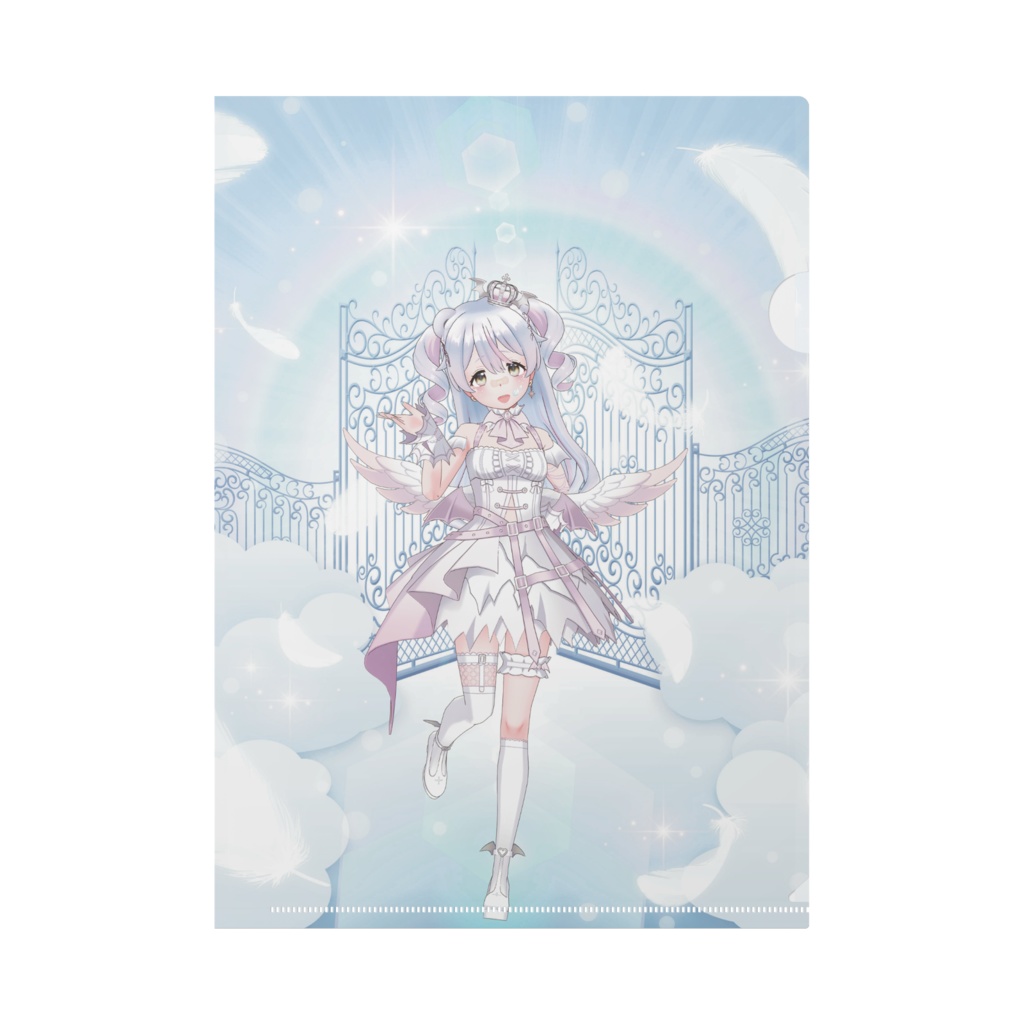 【白上ゆり】11月生誕祭記念日グッズ-クリアファイル