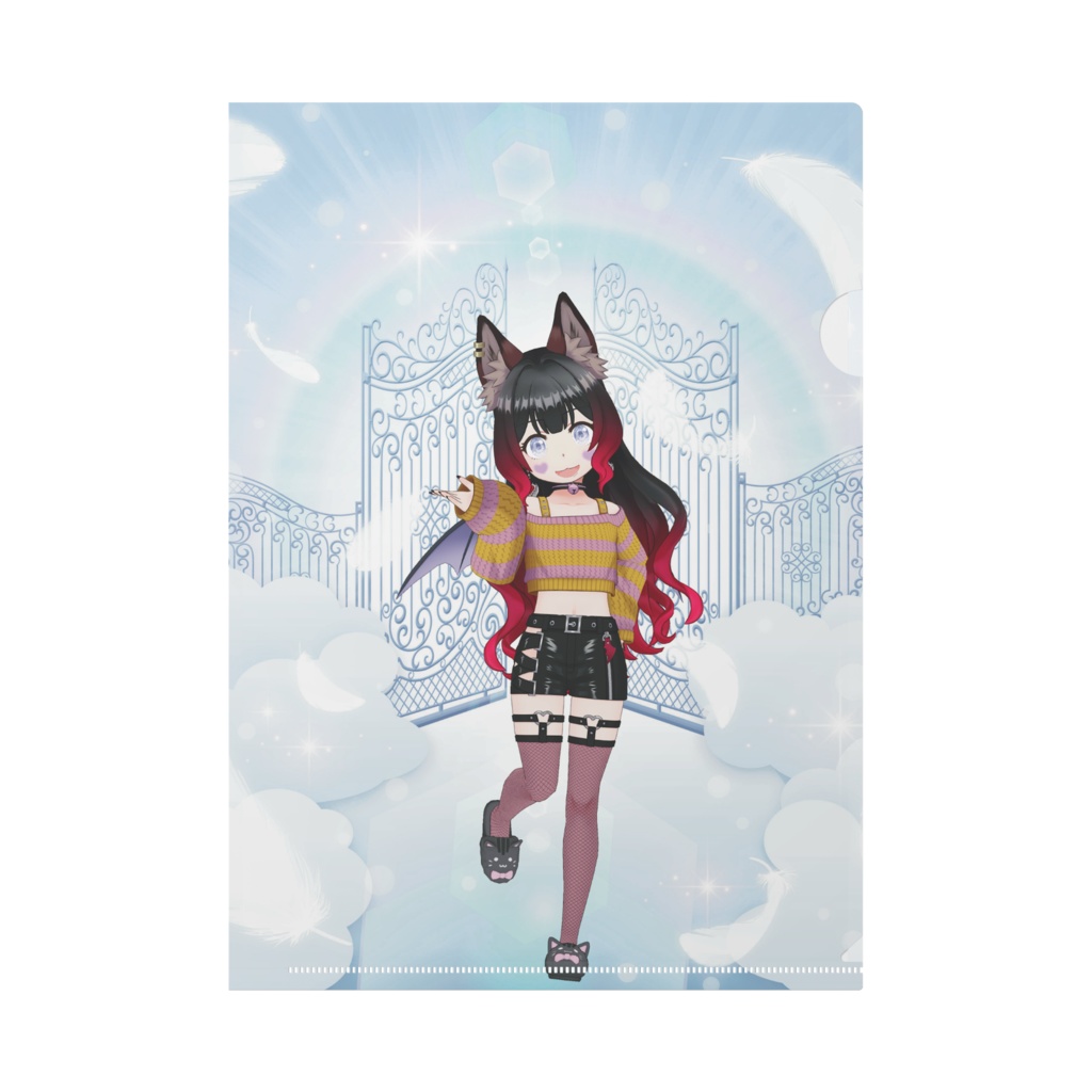 【白上 光彩】11月生誕祭記念日グッズ-クリアファイル