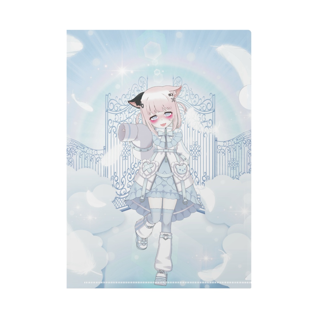 【白茶まい】11月生誕祭記念日グッズ-クリアファイル