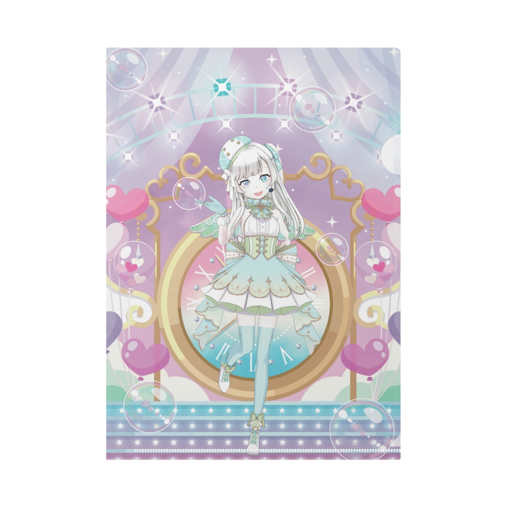 【白雪 ゆ〜ぴ】11月生誕祭記念日グッズ-クリアファイル