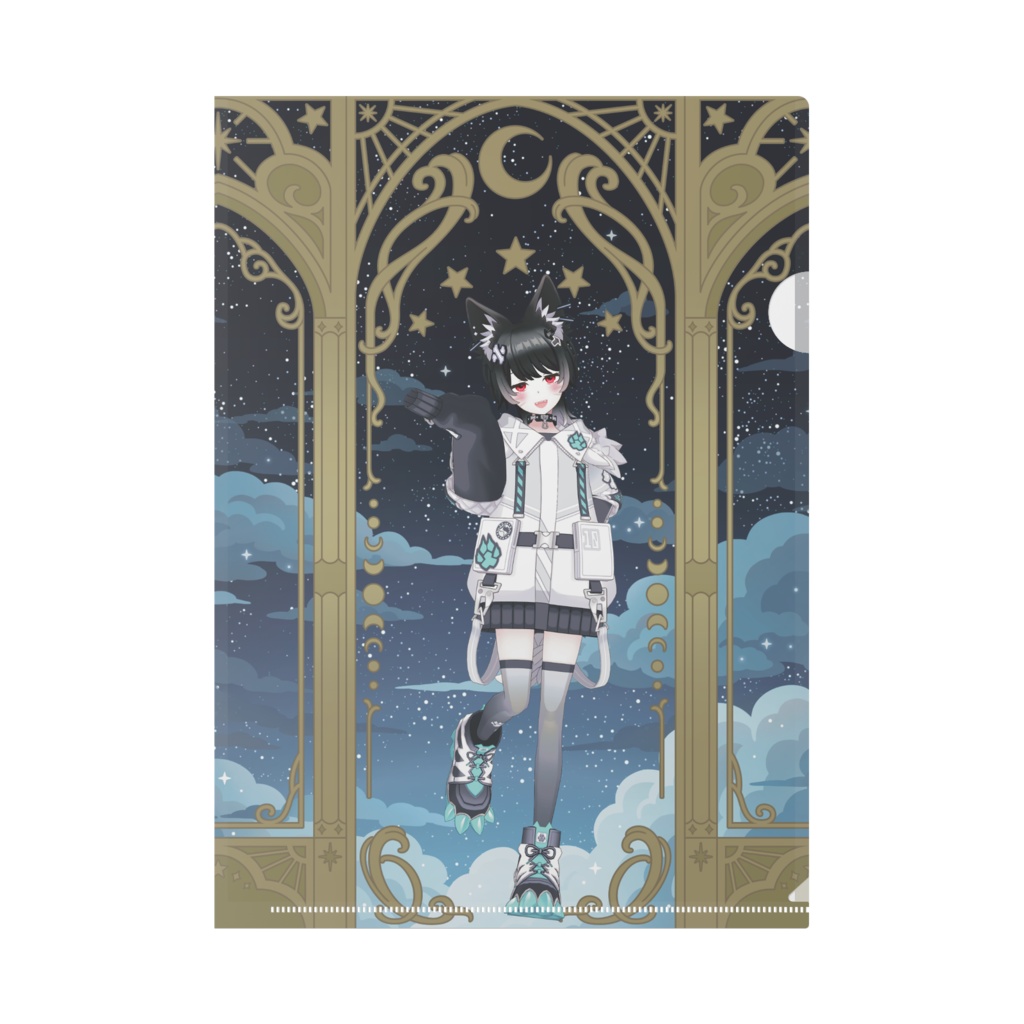 【眠目ウル】11月生誕祭記念日グッズ-クリアファイル