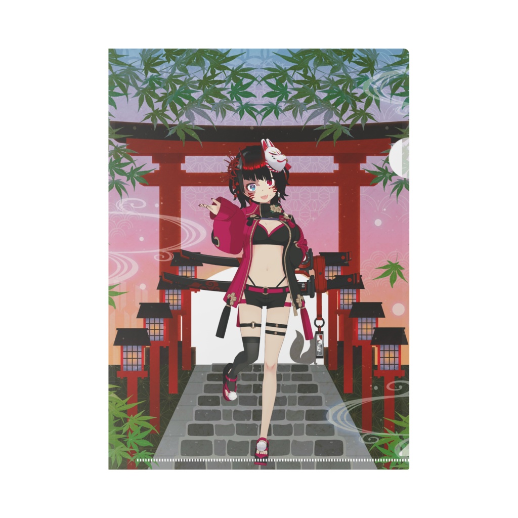 【矢氷姫陽】11月生誕祭記念日グッズ-クリアファイル