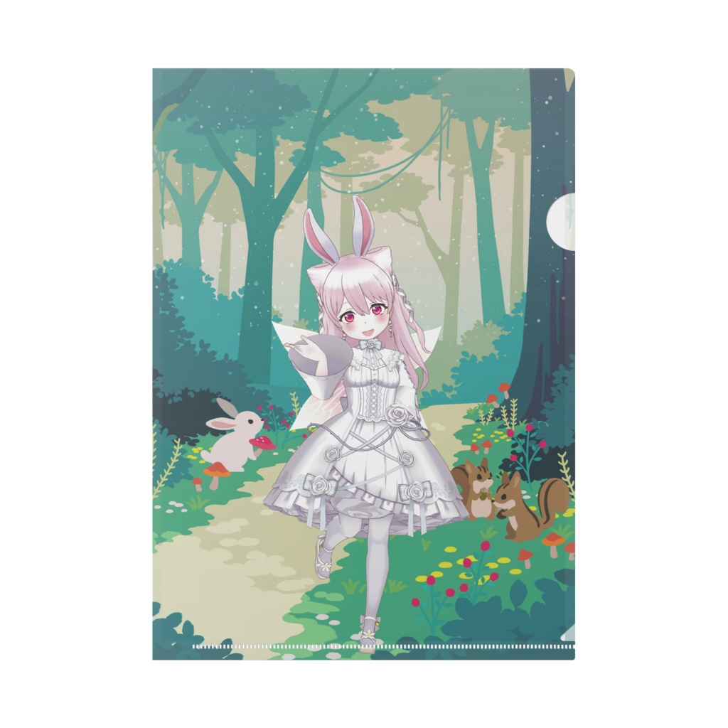 【福来佳子(かこちゃん】11月生誕祭記念日グッズ-クリアファイル