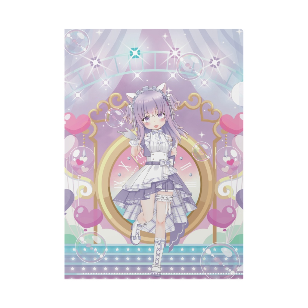 【紫音のえる】11月生誕祭記念日グッズ-クリアファイル
