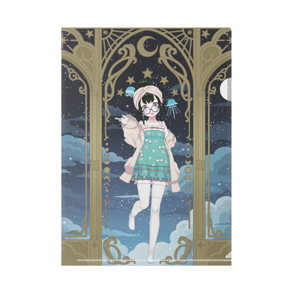 【翠華(すいか)】11月生誕祭記念日グッズ-クリアファイル