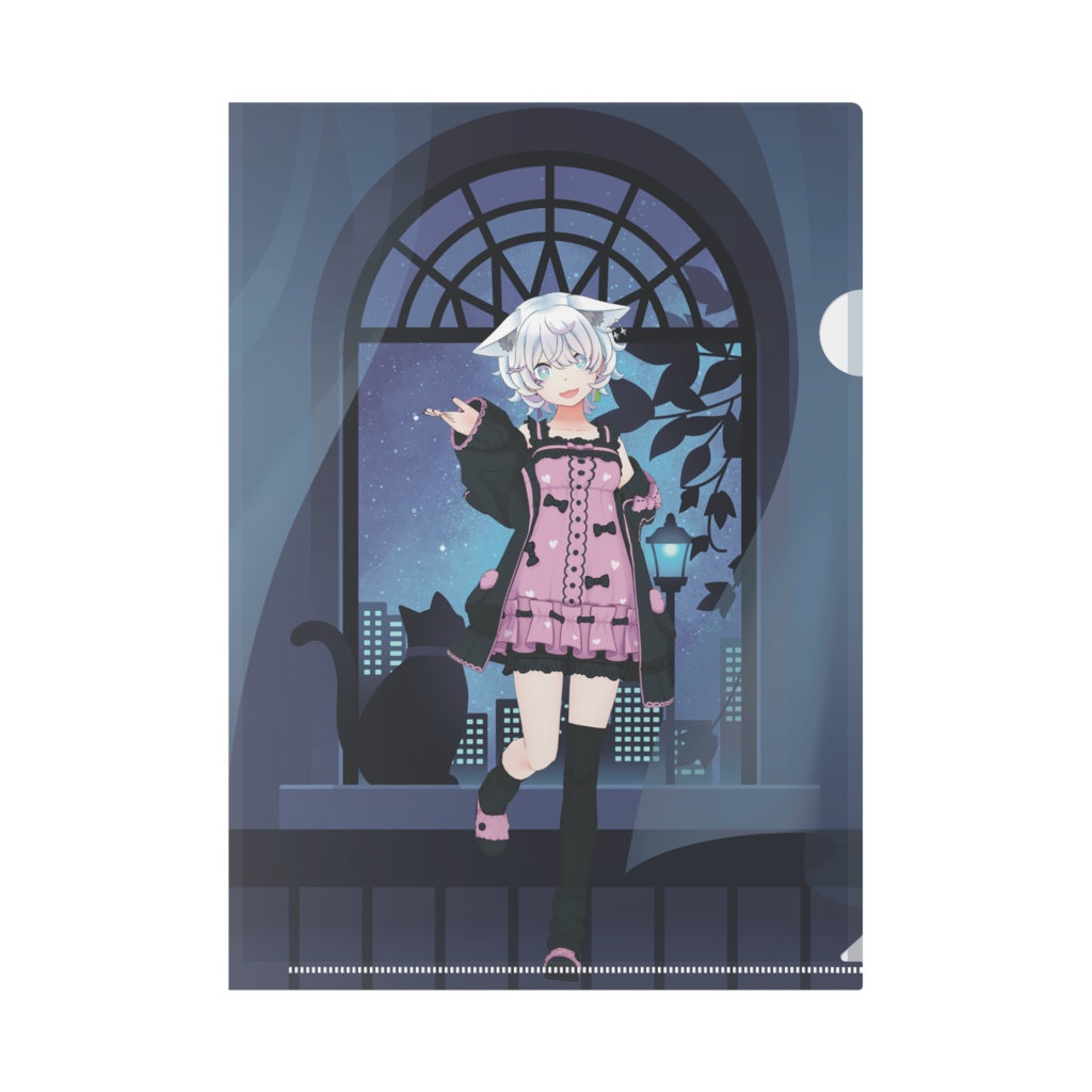 【緋真かれん】11月生誕祭記念日グッズ-クリアファイル